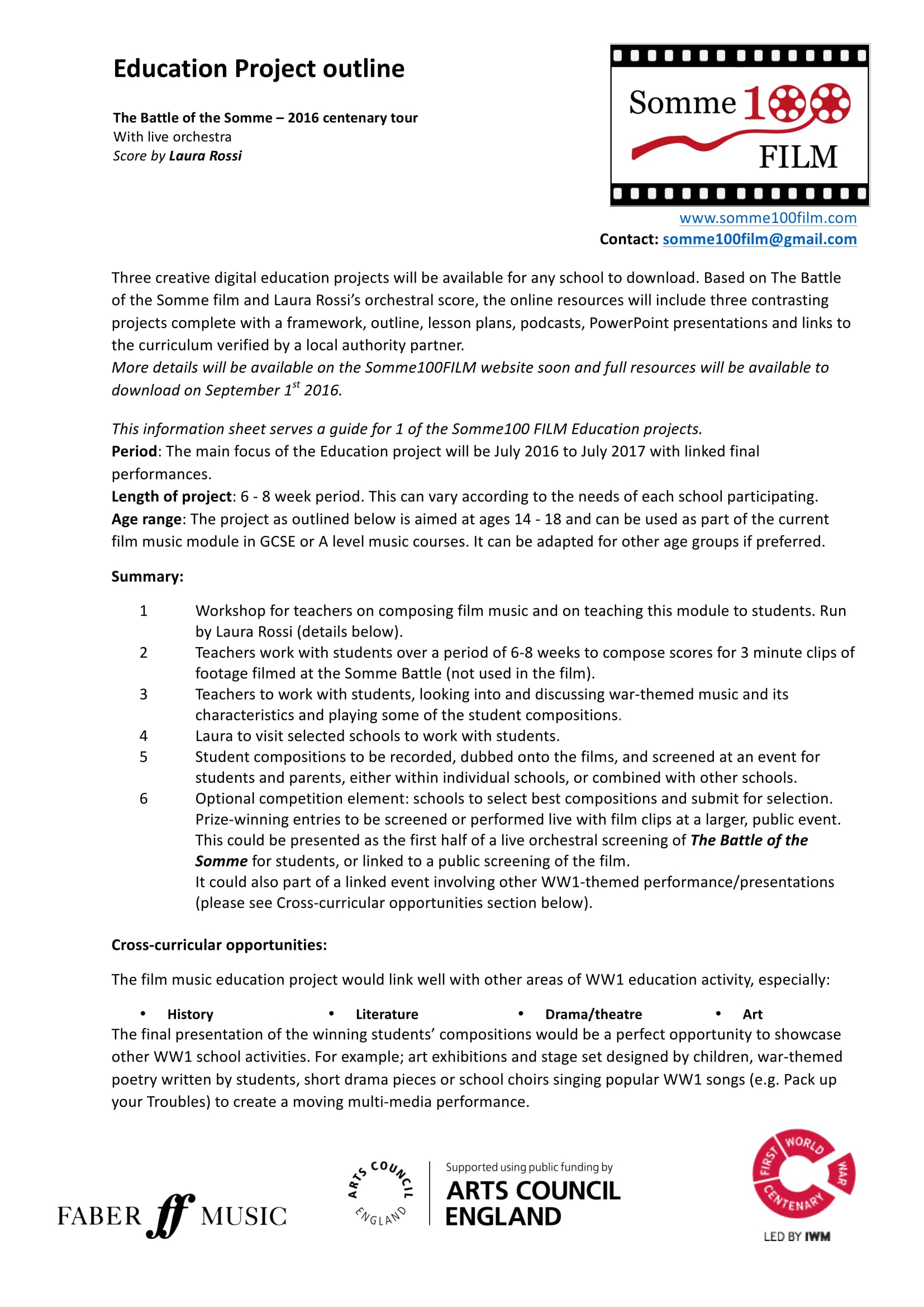 6 Somme100 FILM Education outline-1